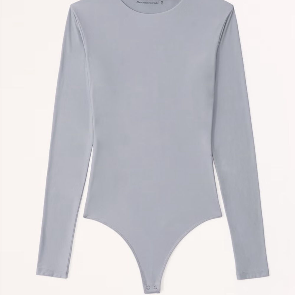 Abercrombie & Fitch Charcoal Bodysuit